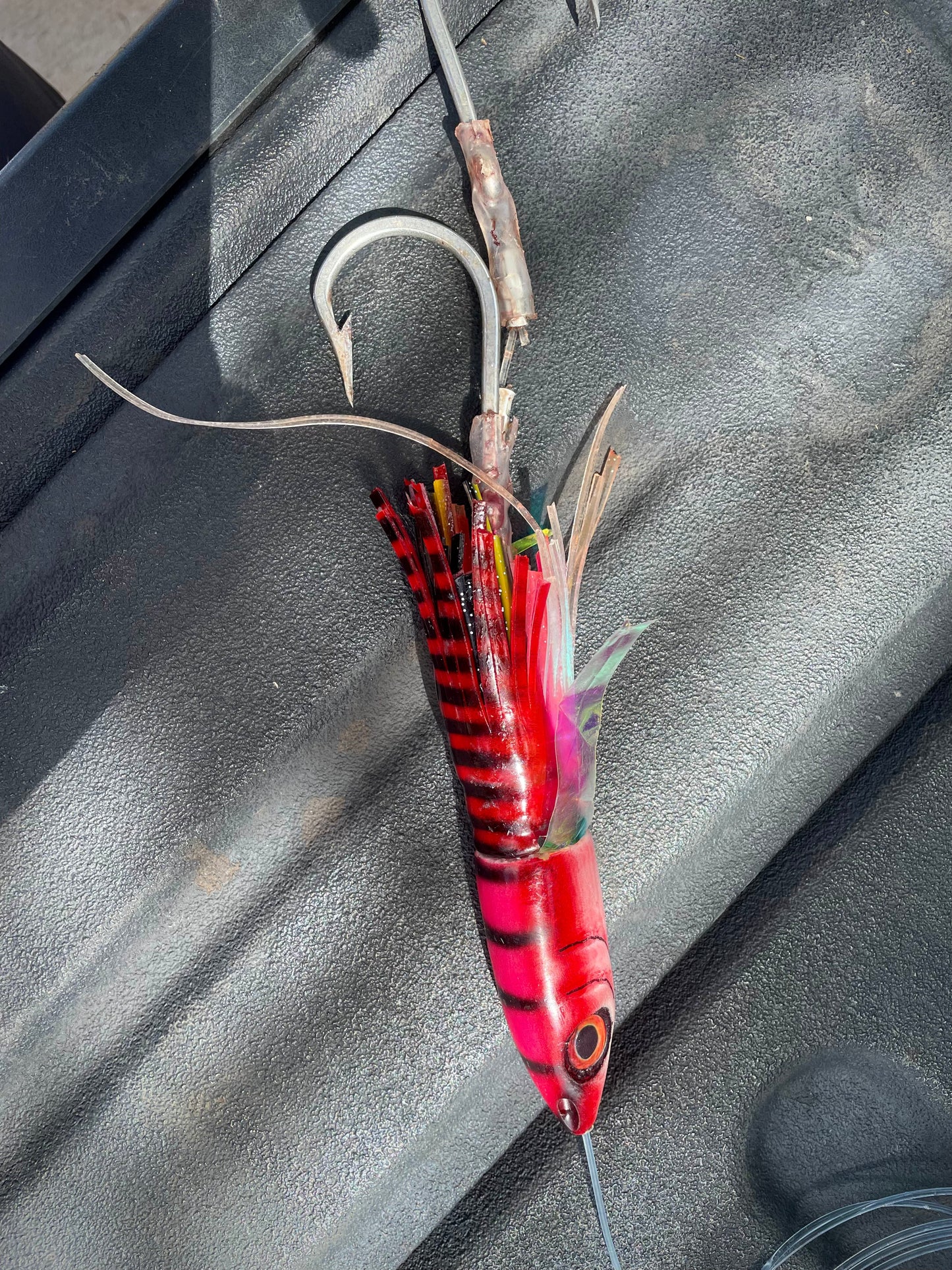 New! Tsutomu 9" Jetted Kona Dragon. Red Dragon