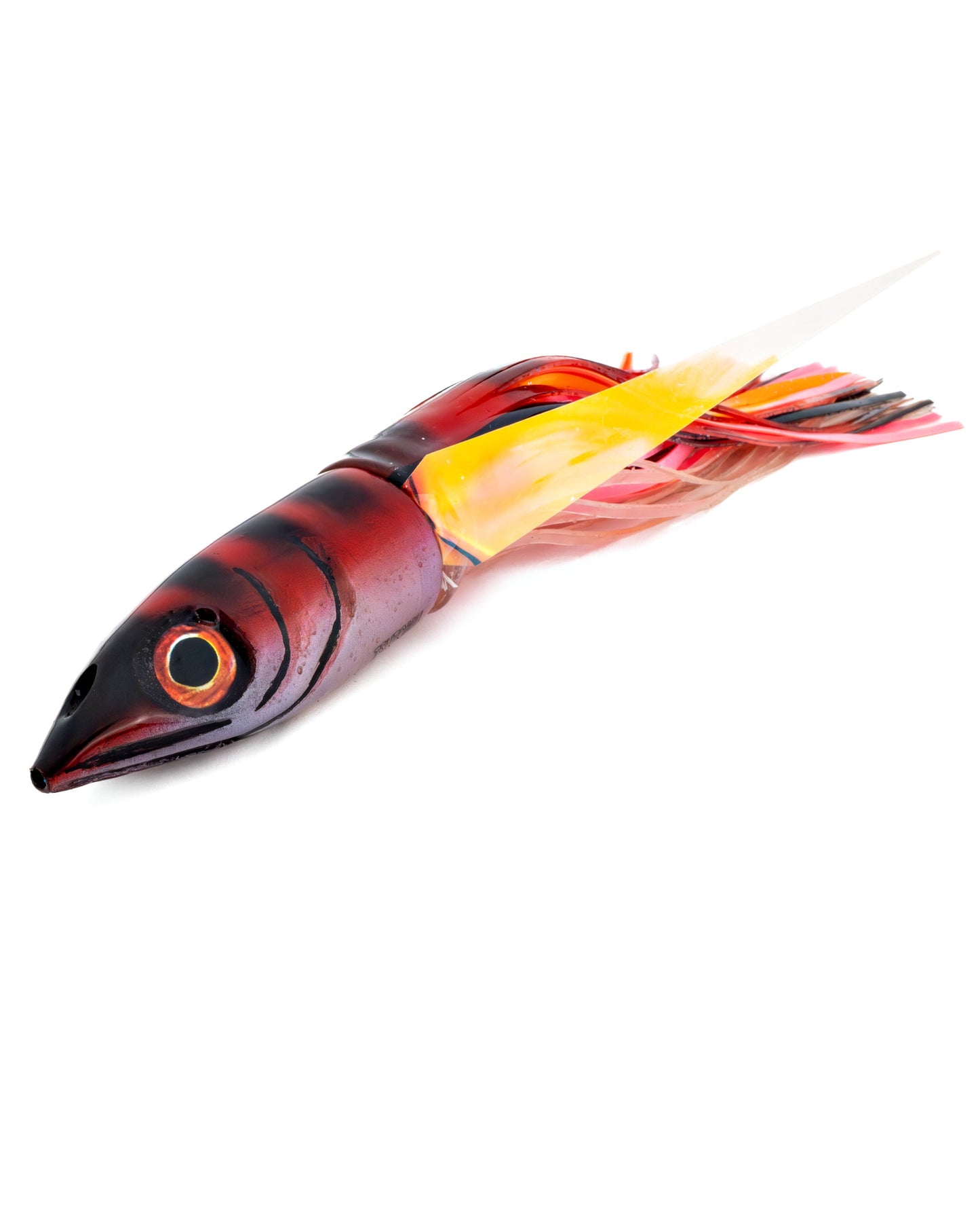 New! Tsutomu 9" Jetted Kona Dragon. Red Dragon