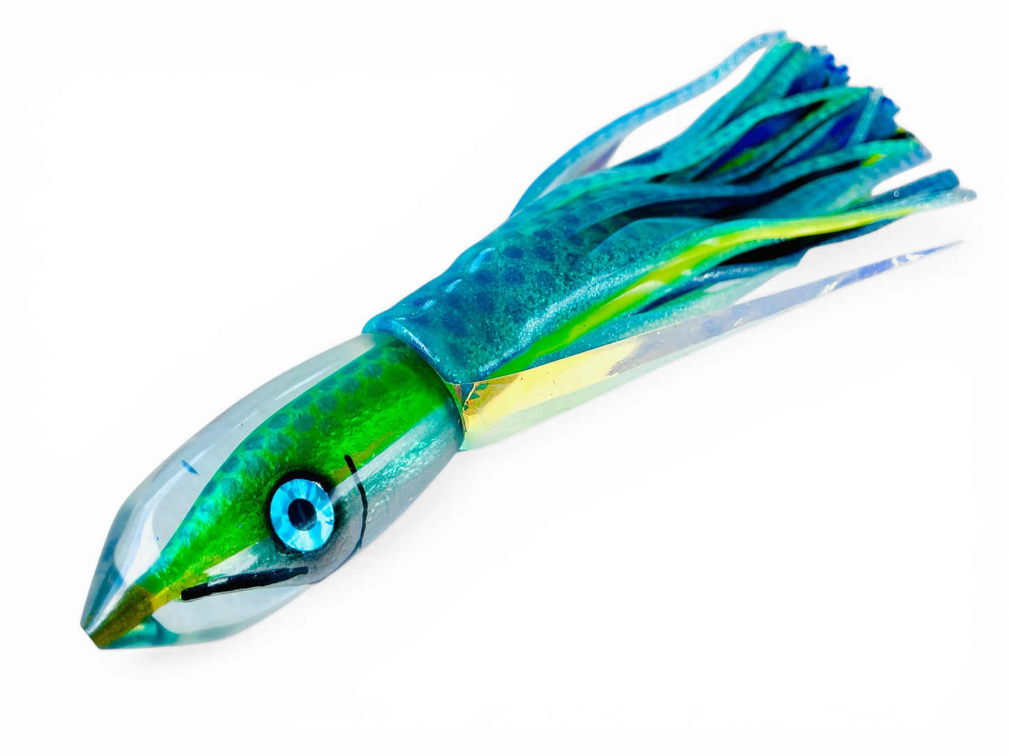 New! Tsutomu 9" Green Horned Puffer